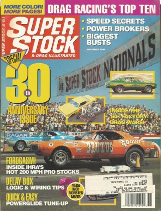 SUPER STOCK 1994 NOV - BEST & WORST OF 30 YEARS, SS&DI PROJECT CARS